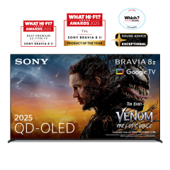 Sony K65XR8M25B.UKA TV 65" 4K Bravia 8 II QD-OLED Google TV