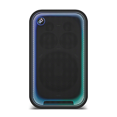 Sony SRSULT700.CEL Wireless ULT Tower 7 Deep Bass Party Speaker with 360 Party sound + DJ Input - Bl