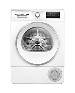 Bosch WTH85226GB Tumble Dryer - Heat Pump Condenser - 8kg - White