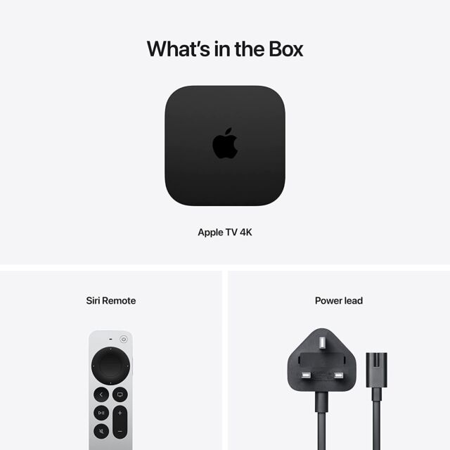 Apple MN893B/A Apple TV 4K 3Rd Generation 128Gb