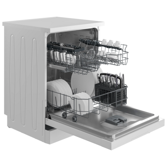 Beko BDFN26432W Dishwasher 60Cm Freestanding - White - 14 Place Setting