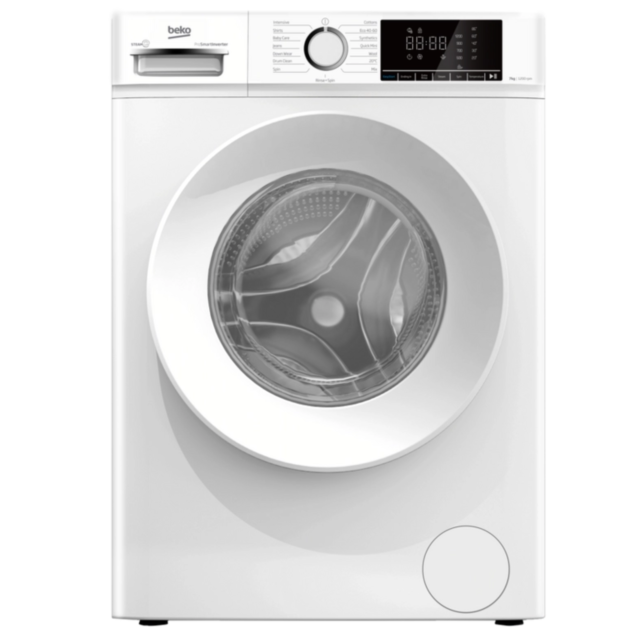 Beko BWC7121W Washing Machine - Freestanding - 7Kg Capacity - 1200Rpm - White