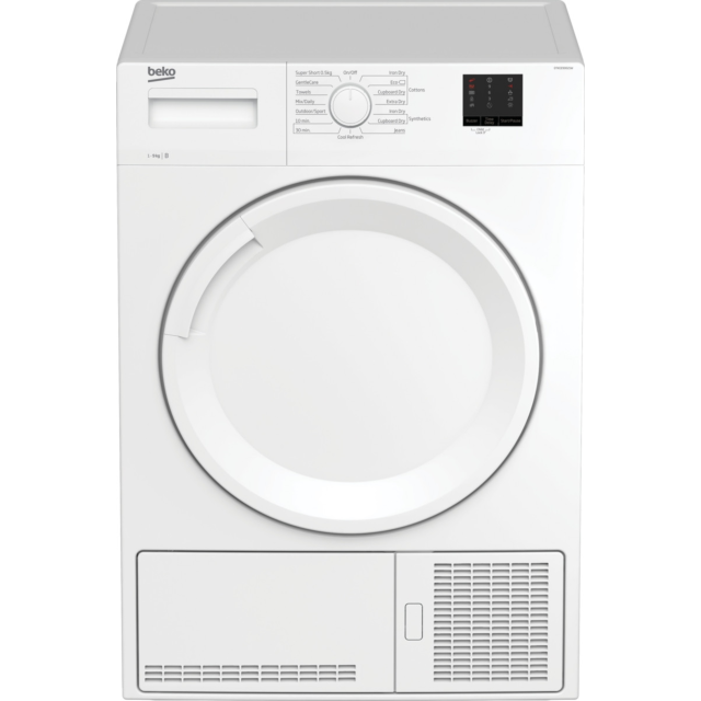 Beko DTKCE90021W 9Kg Condenser Tumble Dryer - White
