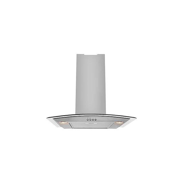 Beko HCG61320X Cooker Hood 60Cm With Curved Glass