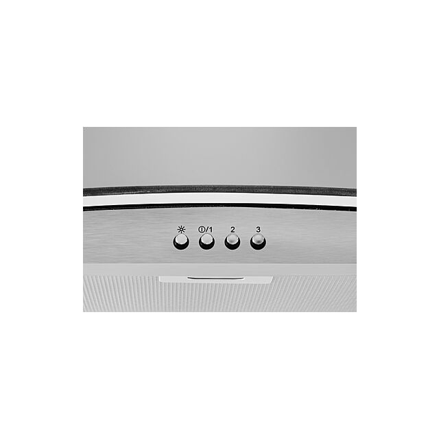 Beko HCG61320X Cooker Hood 60Cm With Curved Glass