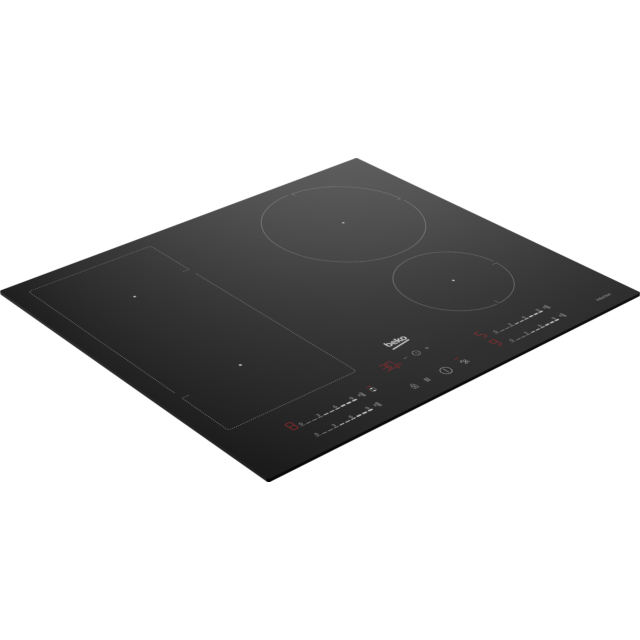 Beko HIIP64530UFT 59cm Electric Hob - Black