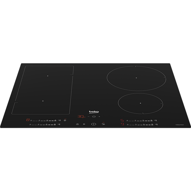 Beko HIIP64530UFT 59cm Electric Hob - Black