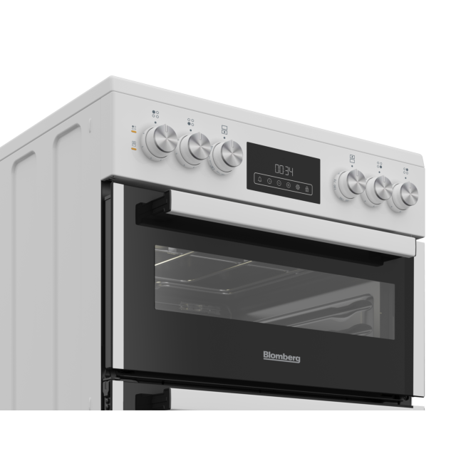 Blomberg HKRN651W Double Oven Electric Cooker - White