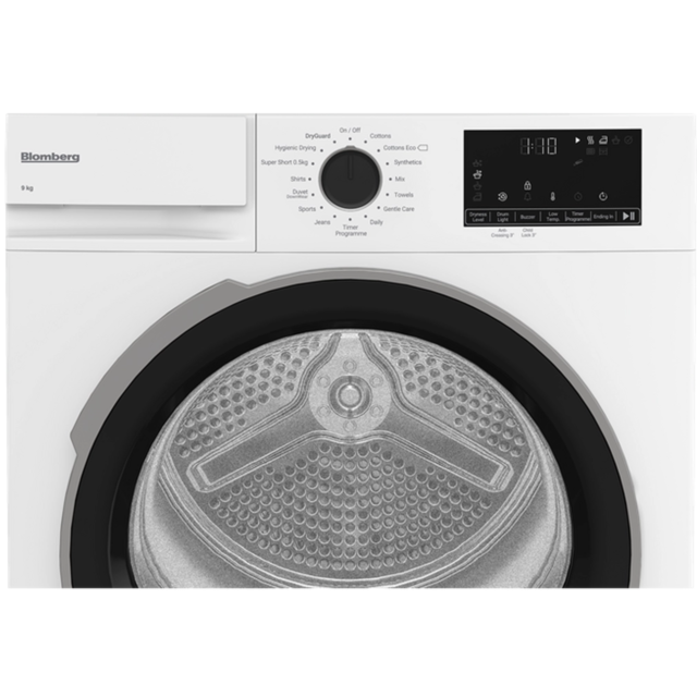 Blomberg LTA19321W Tumble Dryer - Heat Pump Condenser - 9kg - White
