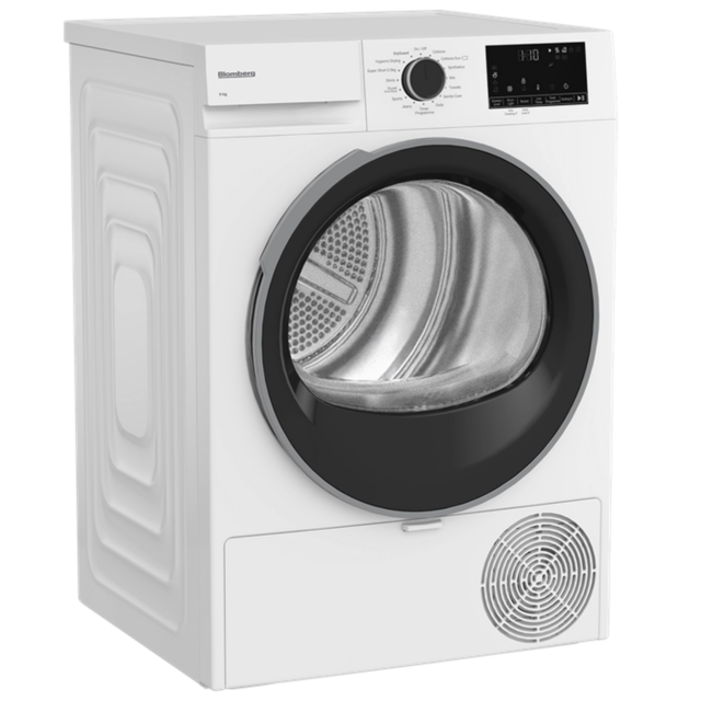 Blomberg LTA19321W Tumble Dryer - Heat Pump Condenser - 9kg - White