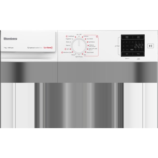 Blomberg LWA27461W 7kg 1400 Spin Washing Machine - White