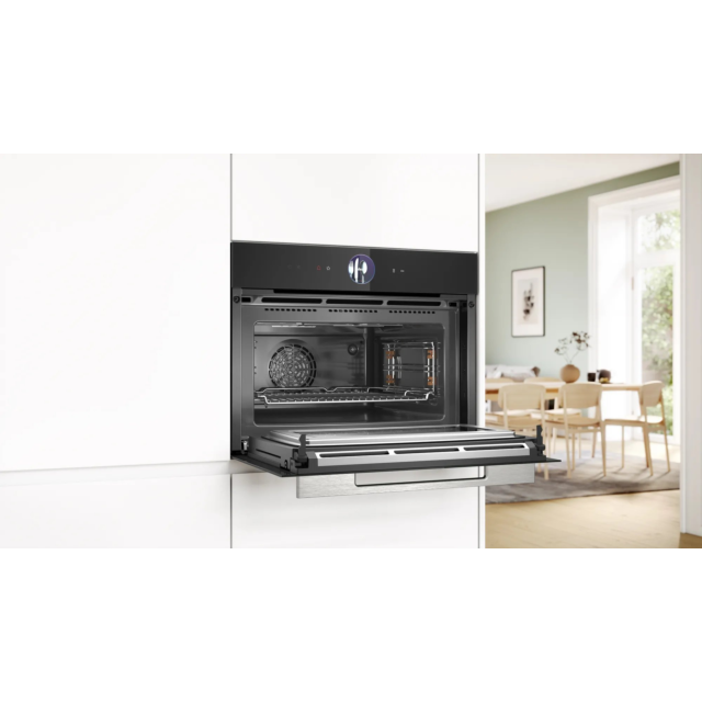 Bosch CMG7761B1B 45 Litres Compact Oven with Microwave - Black