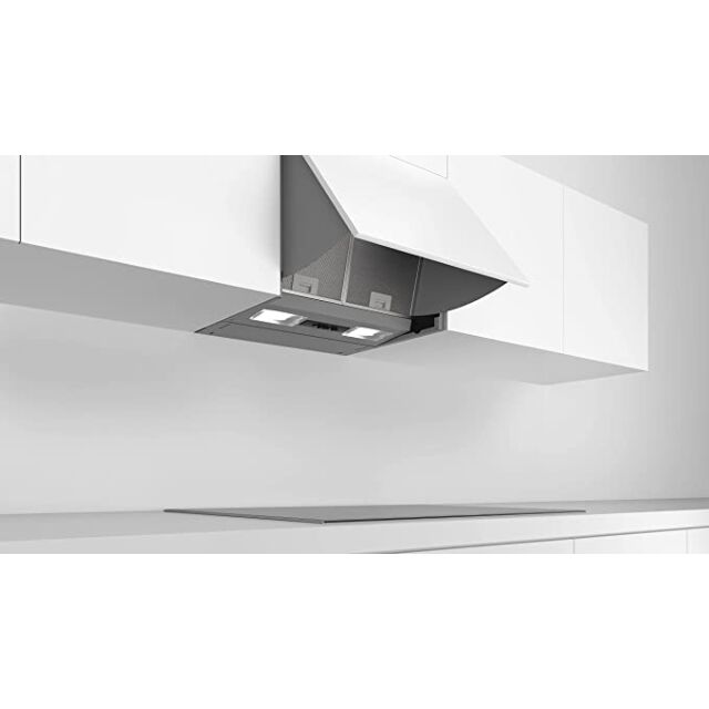 Bosch DEM66AC00B Built-In Cooker Hood, 60Cm, 3 Speeds, High Speed Fan