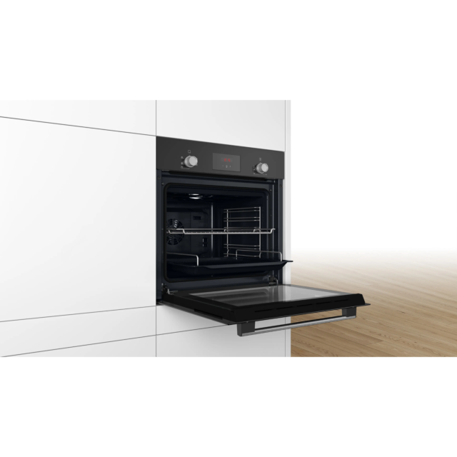 Bosch HHF113BA0B Single Oven - Series 2 - Black