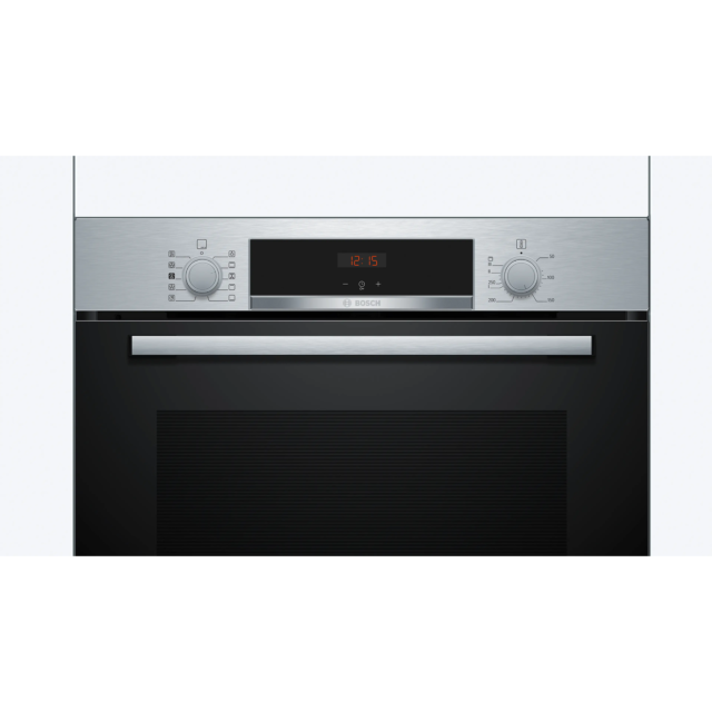 Bosch HQA534BS3B Single Oven - Series 4 - Steam Function - Stainless Steel