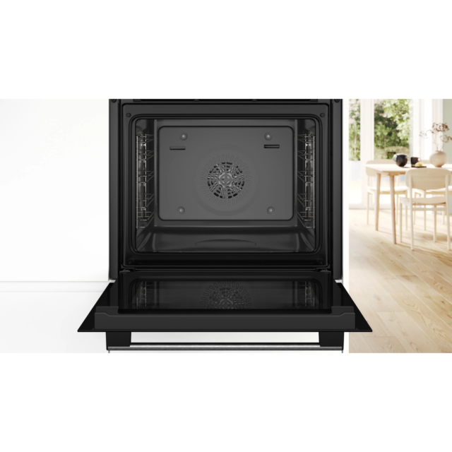 Bosch HQA534BS3B Single Oven - Series 4 - Steam Function - Stainless Steel
