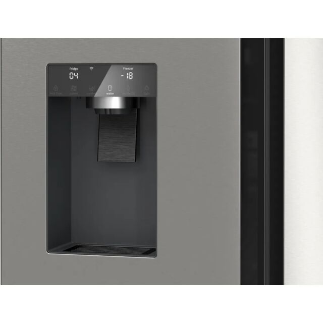 Bosch KFD96APEA 90.5cm Plumbed No Frost American Fridge Freezer - Stainless Steel
