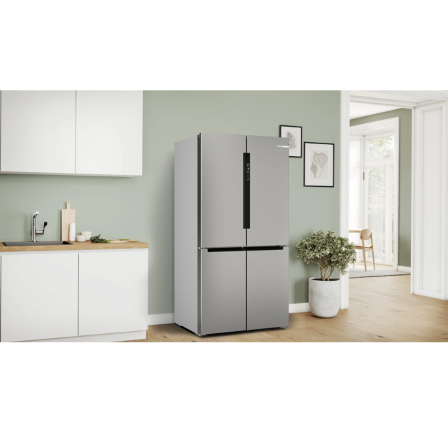 Bosch KFN96APEAG Multi Door American Fridge Freezer, Inox Steel No Frost