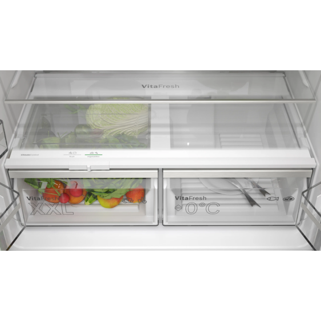 Bosch KFN96APEAG Multi Door American Fridge Freezer, Inox Steel No Frost
