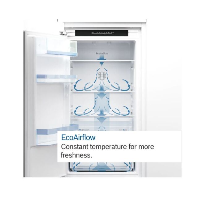 Bosch KIN86NSE0G Built-In Fridge Freezer 177cm 60/40 Sliding Hinge