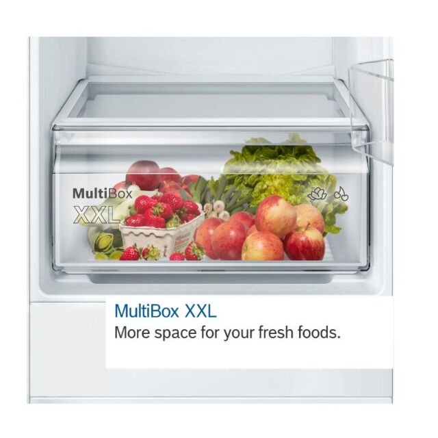 Bosch KIN86NSE0G Built-In Fridge Freezer 177cm 60/40 Sliding Hinge