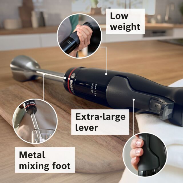 Bosch MSM4B624GB Series 4 Ergomaster MSM4B624GB Hand Blender - Anthracite