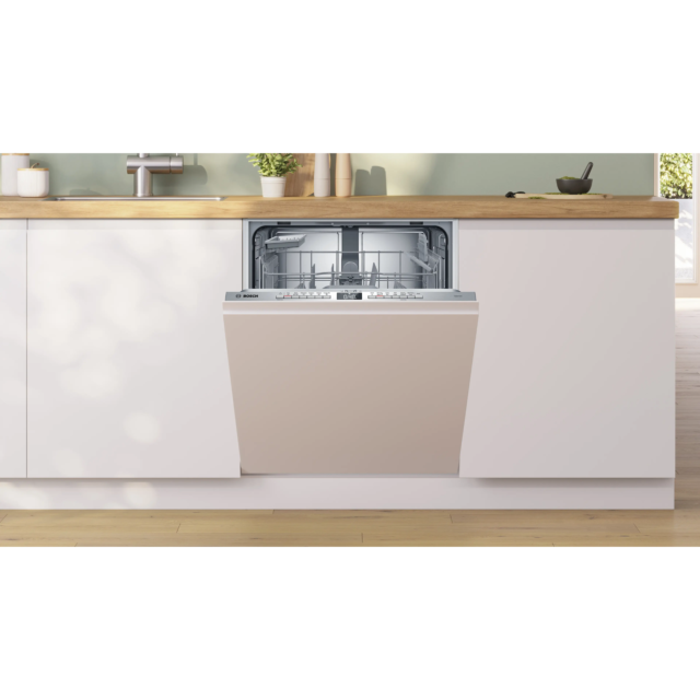 Bosch SMH4HTX11G Built In Dishwasher, 60Cm Variable Hinge, 13 Place Setting