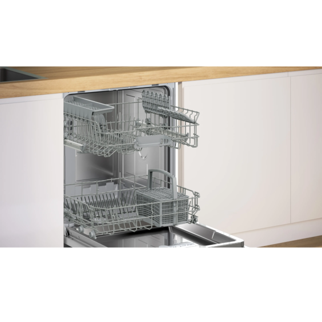 Bosch SMH4HTX11G Built In Dishwasher, 60Cm Variable Hinge, 13 Place Setting