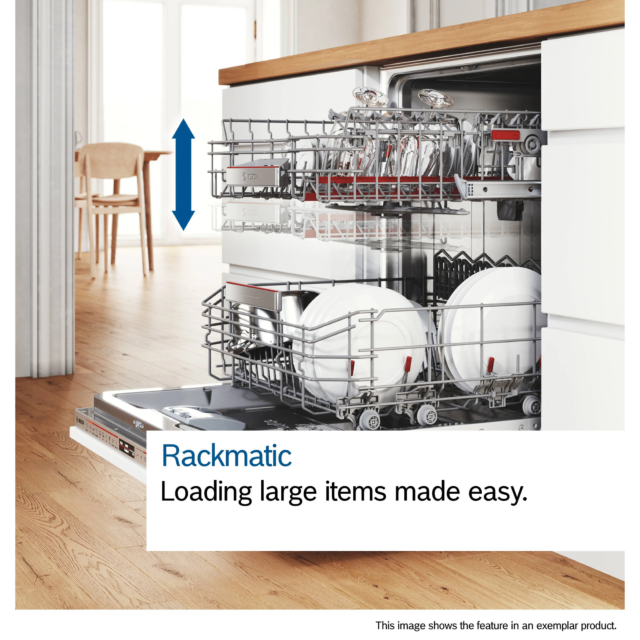 Bosch SMS2HVW06G Dishwasher 60Cm White, 14 Place Setting, Polinox Base, Series 2
