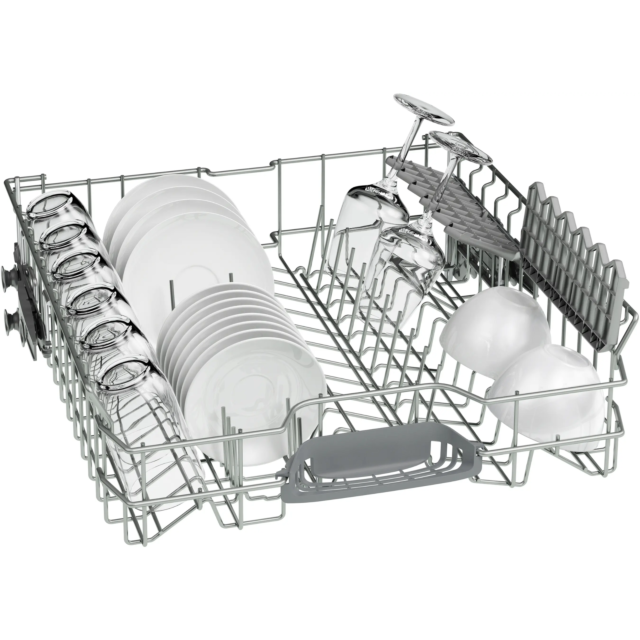 Bosch SMS2HVW06G Dishwasher 60Cm White, 14 Place Setting, Polinox Base, Series 2