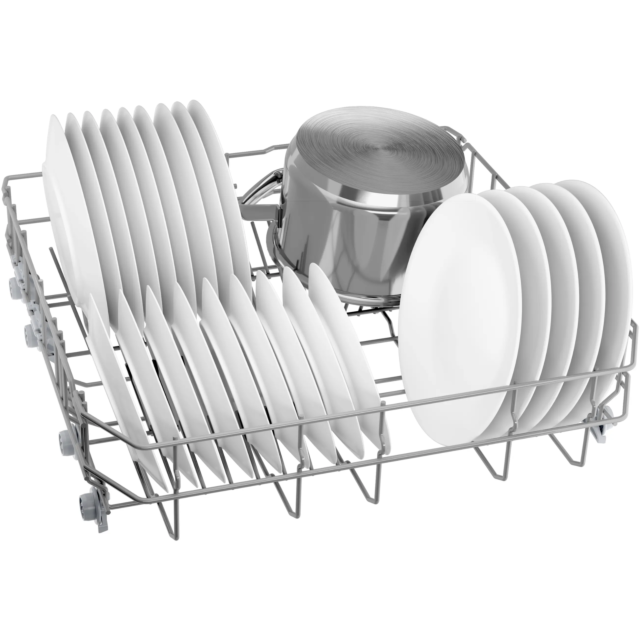 Bosch SMS2HVW06G Dishwasher 60Cm White, 14 Place Setting, Polinox Base, Series 2