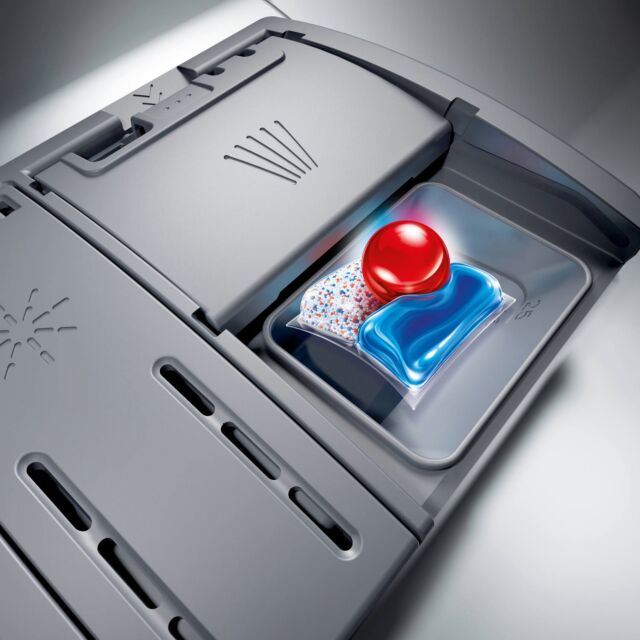 Bosch SMV6ZCX10G Built In Dishwasher - Stainless Steel - 14 Place Settings