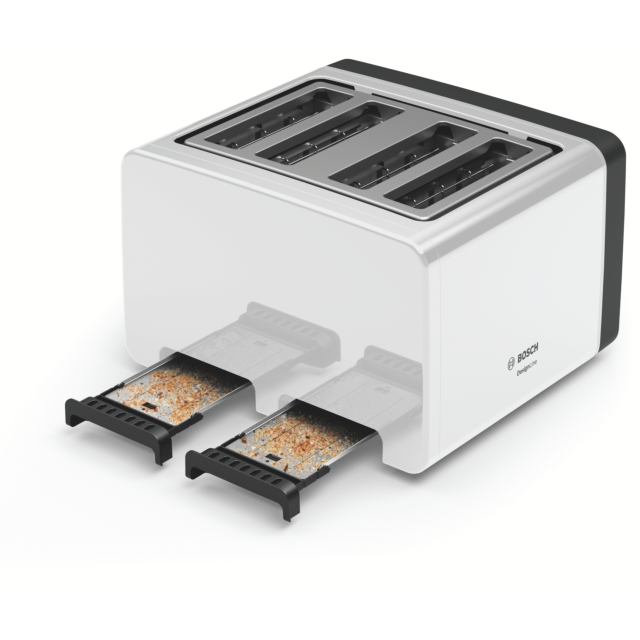 Bosch TAT5P441GB 4 Slice Toaster - White