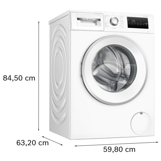Bosch WAN28255GB 9kg 1400 Spin Washing Machine - White