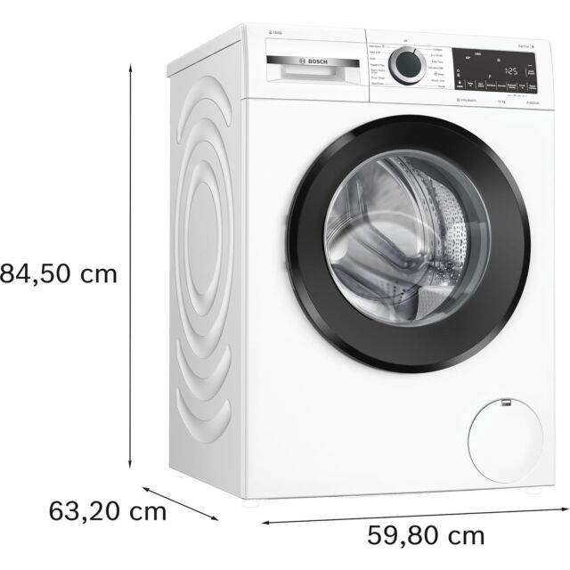 Bosch WGG254F1GB Washing Machine - Series 6 - 10kg - 1400rpm - White