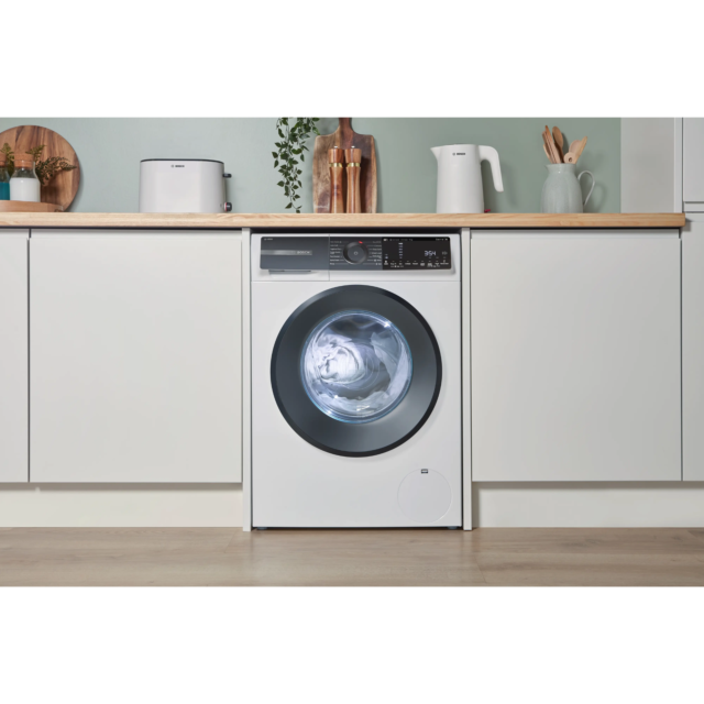 Bosch WGH254A0GB Washing Machine - Series 6 - 10kg - 1400rpm - iDos - White 