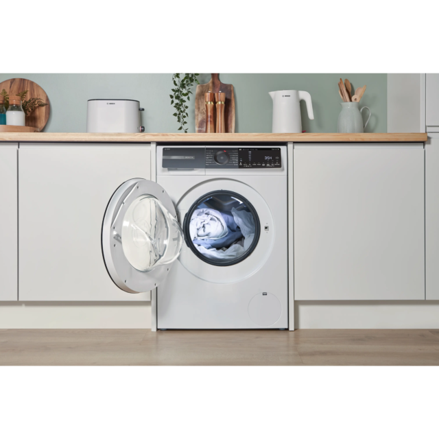 Bosch WGH254A0GB Washing Machine - Series 6 - 10kg - 1400rpm - iDos - White 