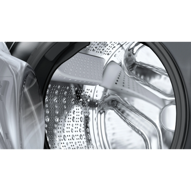 Bosch WGH254ARGB Washing Machine, Graphite, 10Kg, 1400Rpm, I-Dos Detergent,
