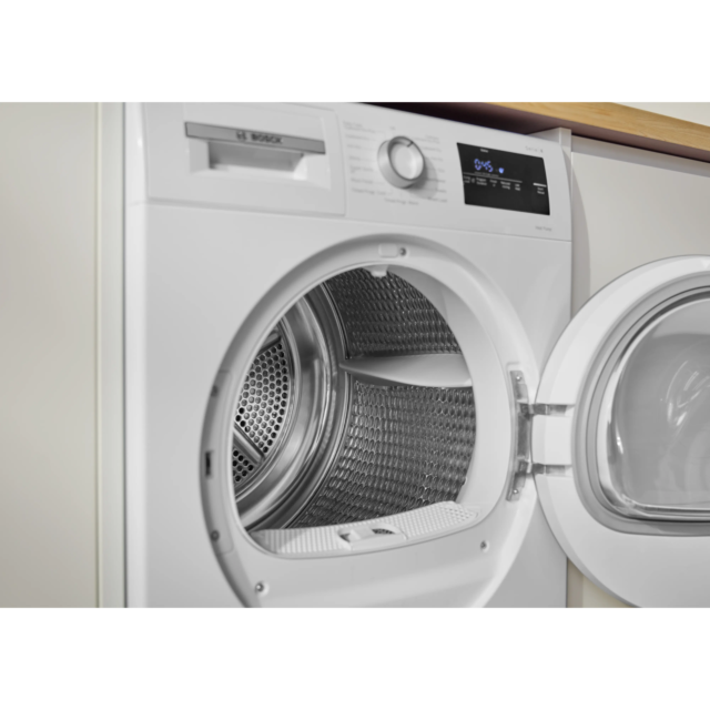 Bosch WTH85226GB Tumble Dryer - Heat Pump Condenser - 8kg - White