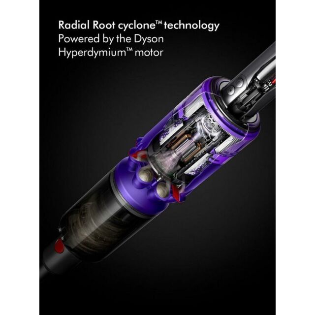 Dyson OMNIGLIDENEW Stick Vacuum Cleaner - 20 Minutes Run Time - Purple