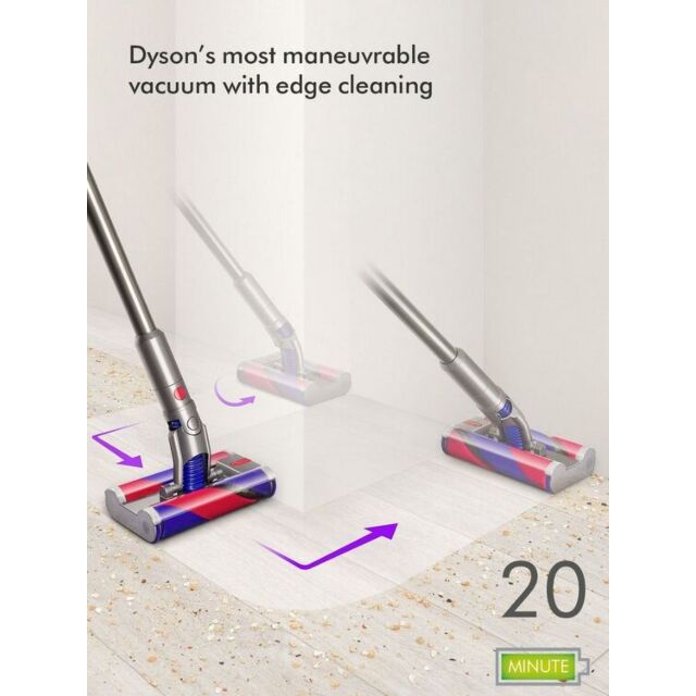 Dyson OMNIGLIDENEW Stick Vacuum Cleaner - 20 Minutes Run Time - Purple