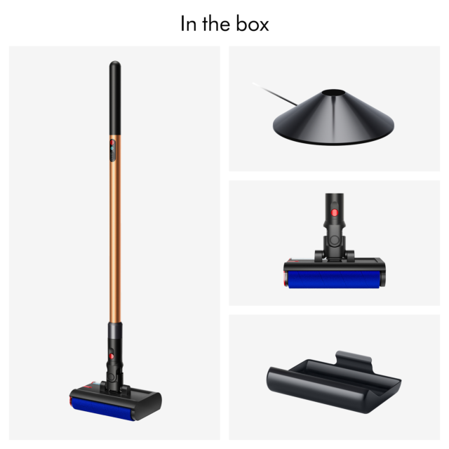 Dyson PENCILWASH 637218-01 wet floor cleaner Copper