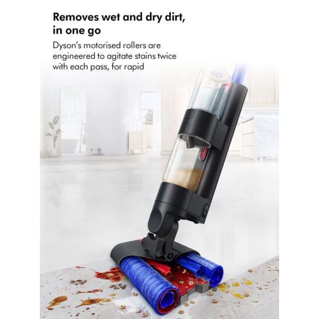 WASHG1 Wet Floor Cleaner - 35 Minutes Run Time - Black/Blue