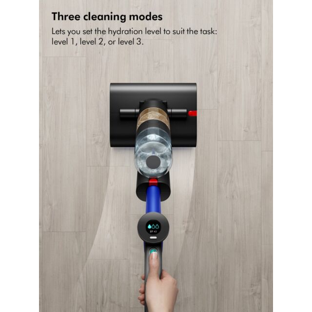 WASHG1 Wet Floor Cleaner - 35 Minutes Run Time - Black/Blue