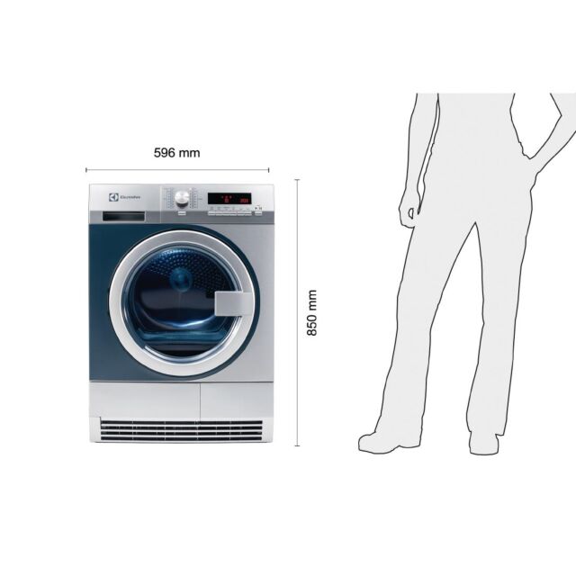 Electrolux Professional TE1120 myPRO Commercial 8kg Condenser Tumble Dryer