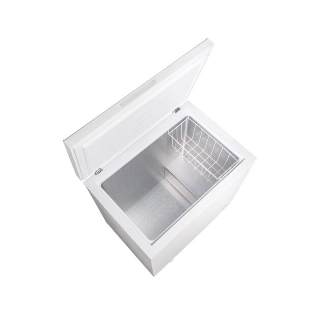 Fridgemaster MCF198 80.2cm Static Chest Freezer - White 