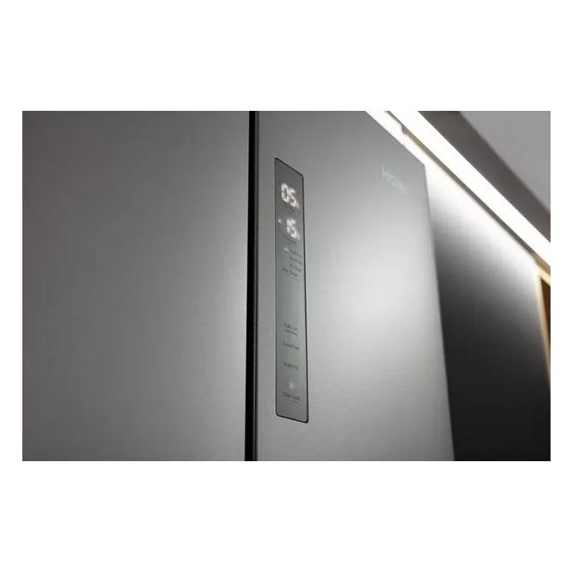 Haier HFR5719ENMP 70cm Fridge Freezer - Stainless Steel