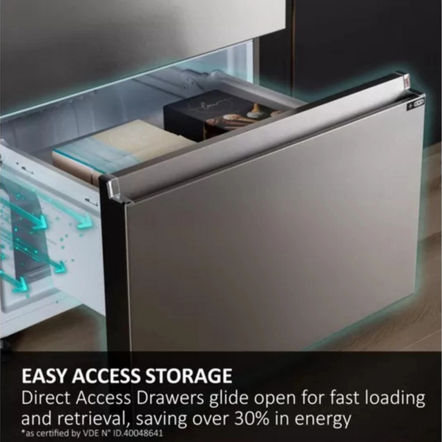 Haier HTR3518ENMWK 60/40 Total Frost Free Fridge Freezer - White