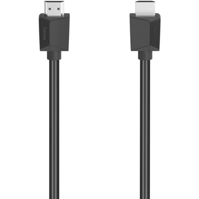 Hama 00205005 High-Speed HDMI Cable 1.5m, 4K, Plug - Plug, Ethernet
