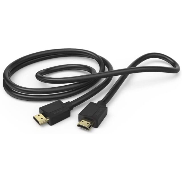 Hama 00205007 High-Speed HDMI Cable 5m, 4K, Plug - Plug, Ethernet